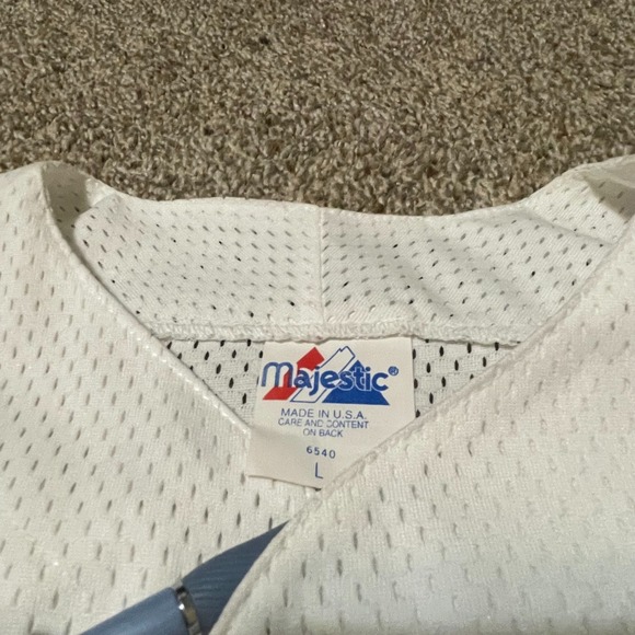 Majestic Athletic Subway Series Baseball Jersey White Men's Size L - Picture 7 of 7